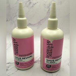 2 Lot Rhyme & Reason Wave Revival Gel Serum 6.7 Oz Each Brand New Bottle
